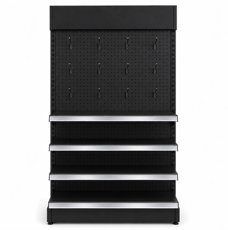 Custom Metal Pegboard Display Stand For Retail Stores suppliers