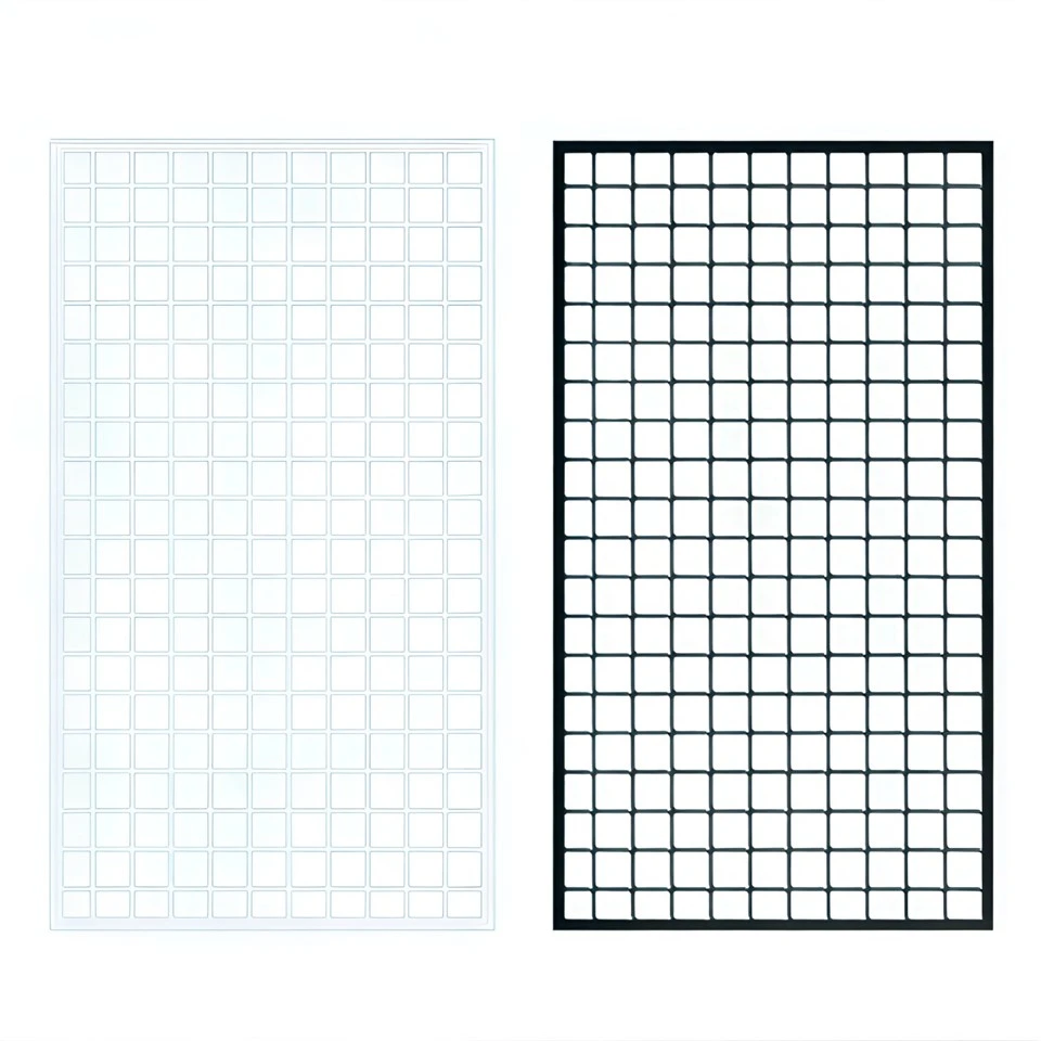Wall Mounted Grid Display Rack factory